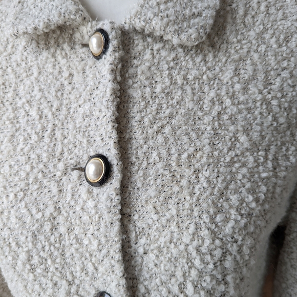 Vintage wool Eric Ryan pearl blazer jacket - Picture 2 of 7